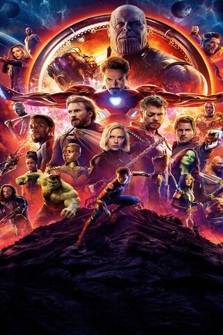 Epic Showdown: The Avengers Assemble! 🌌💥