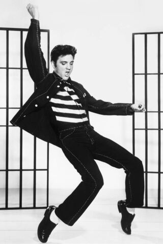 The King of Rock 'n' Roll in Action! 🎤✨