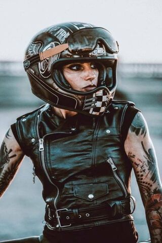 Fearless on Two Wheels: The Biker Lady