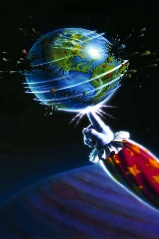 Cosmic Clown Chaos 🌍🤡