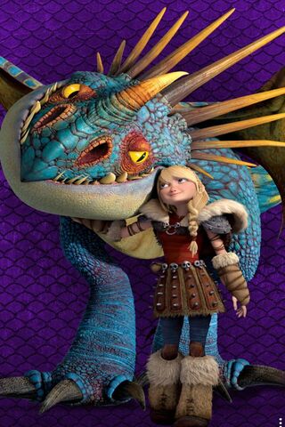 Astrid and Stormfly: A Fearless Duo! 🐉✨