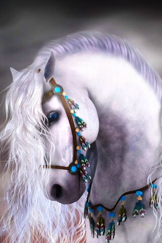 Majestic Elegance: The Enchanted Horse 🐴✨