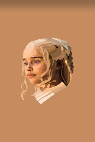 The Dragon Queen: A Pixelated Portrait