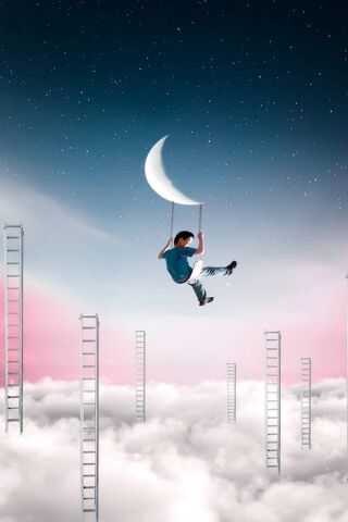 Swinging into Dreams 🌙✨