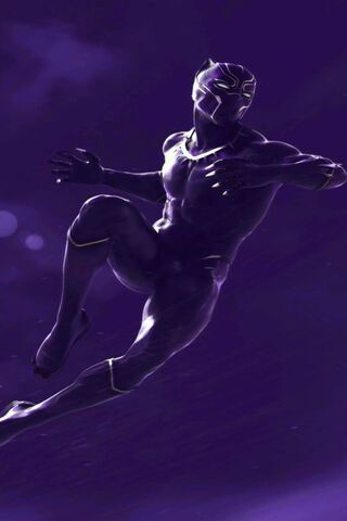 The Vibranium Guardian: Black Panther in Action! 🐾✨