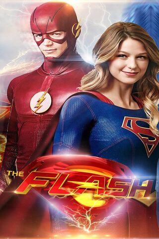 Dynamic Duo: Supergirl & The Flash Unite! ⚡🦸