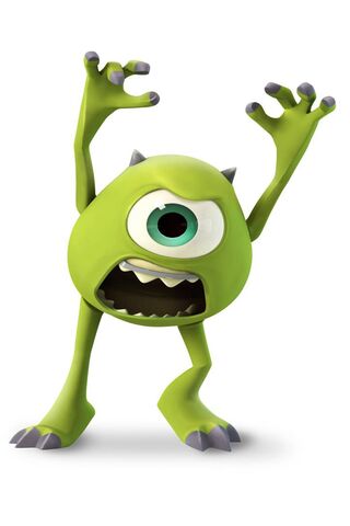 Mike Wazowski: The Fearsome Funster! 🎉👾