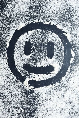 Flour Power: A Smiley Surprise! 😊
