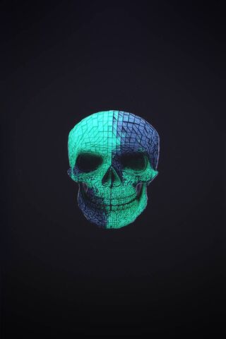 Neon Skull: A Glimpse into the Future