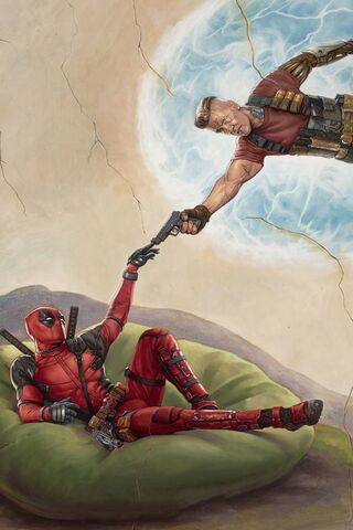 Deadpool's Cosmic Encounter 🌌🔫