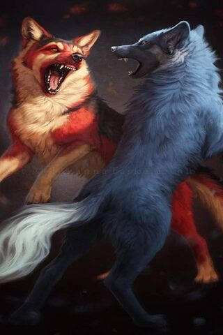 Lobos: The Fierce Dance of Wolves 🐺🔥