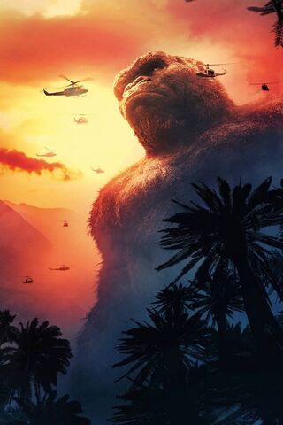 Kong's Majestic Realm 🌅🦍
