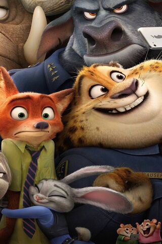 Zootopia's Fun Moment! 📸