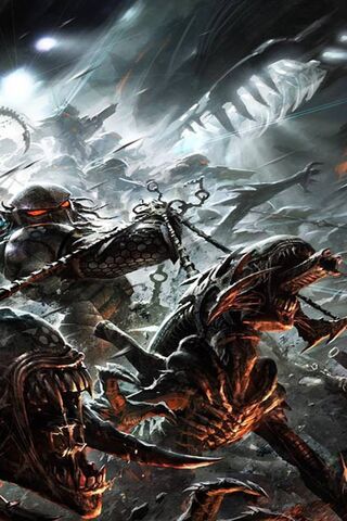 Clash of Titans: Alien vs. Predator Showdown 🌌🤖