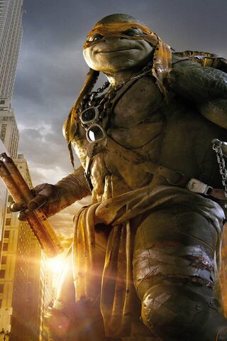 Michelangelo: The Fearless Turtle Hero 🐢💥