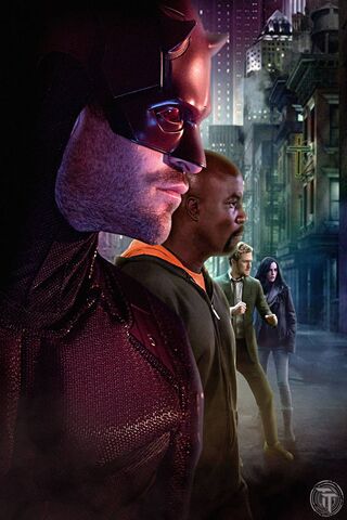 Guardians of the Night: The Defenders Unite! 🌆🦸