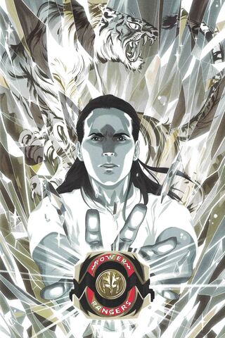 Unleashing the Power: White Ranger Transformation ⚡️🐅