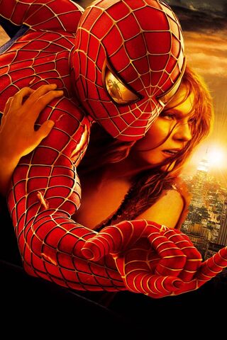 Web of Adventure: Spider-Man's Heroic Embrace 🕷️❤️