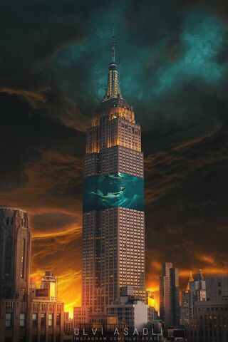Empire of Dreams: A Surreal Skyline 🌆✨