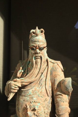 Guardian of Style: A Statue's Transformation