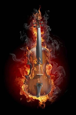 Burning Violin