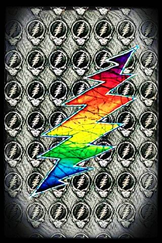 Electric Vibes: The Colorful Lightning Bolt ⚡🌈