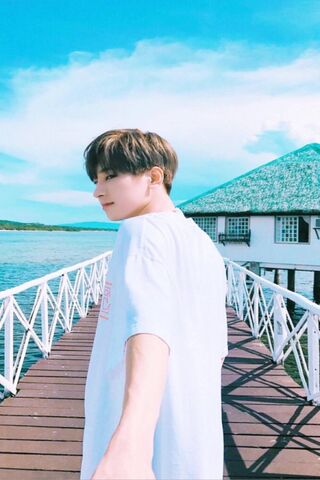 Wonwoo's Serene Escape 🌊✨