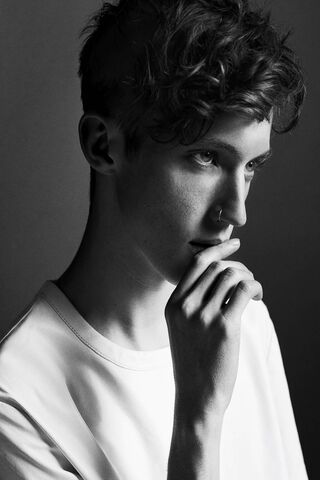 The Art of Expression: Troye Sivan in Monochrome