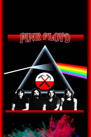 Echoes of Pink Floyd: A Visual Tribute 🎶🌈