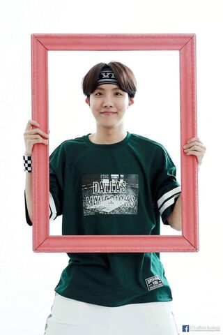 Framed Joy: J-Hope's Playful Spirit 🎨✨