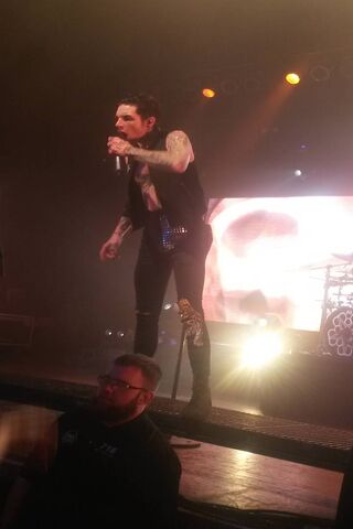 Rocking the Stage: Andy Biersack in Action 🎤🔥