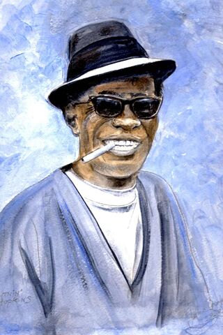 The Soulful Strum of Lightnin' Hopkins 🎸✨
