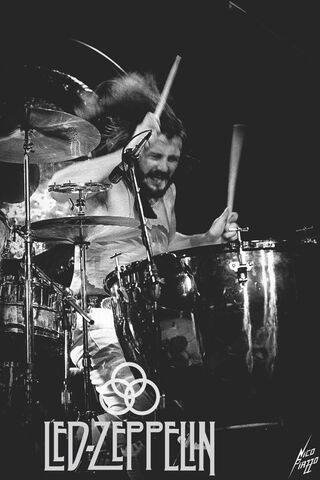 The Thunder of Led Zeppelin: John Bonham in Action 🎶🥁