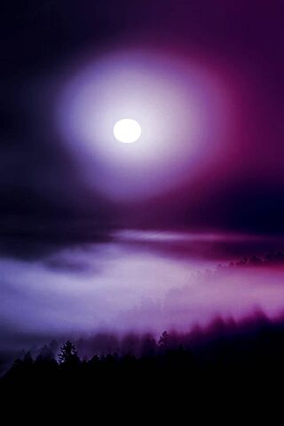 Purple Moonlight