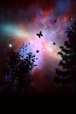 Galactic Dreams: A Dance of Butterflies in the Cosmos 🌌🦋