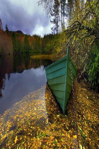 Tranquil Reflections at Dawn 🌅🚣