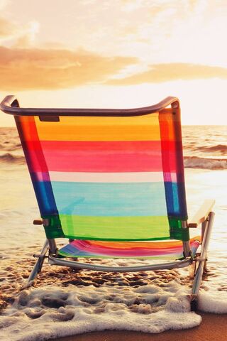 Sunset Serenity: A Beac..