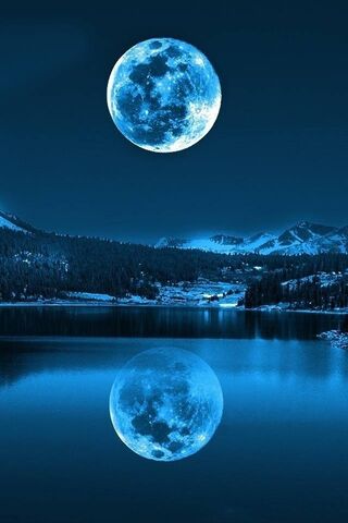 Mystical Moonlit Reflec..