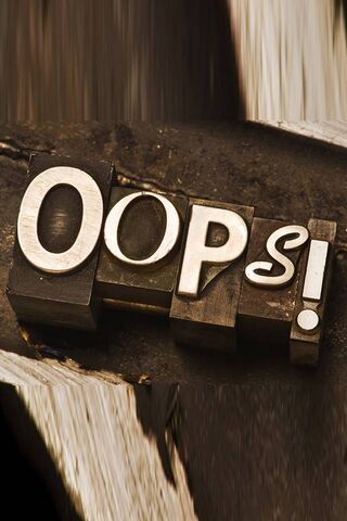 Oops! A Creative Mishap