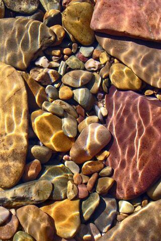 Nature's Mosaic: A Dance of Colorful Stones 🌈✨
