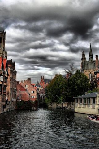 Mystical Canals of Bruges 🌧️🏰