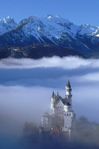 Mystical Castle in the Clouds
