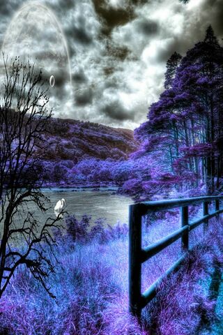 Mystical Twilight: A Dreamy Landscape 🌌✨