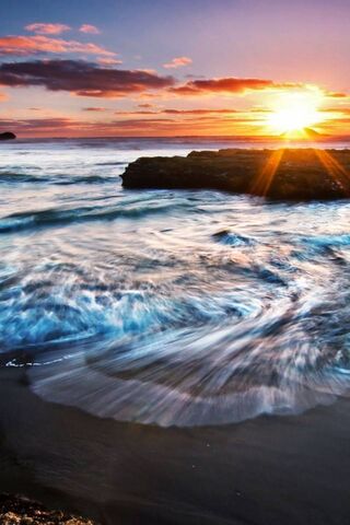 Sunset Serenity at Beautiful Beach 🌅