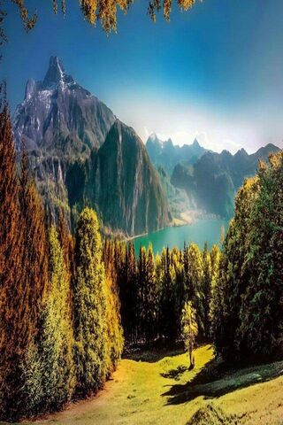 Serenity in Nature: A Mountain Lake Escape 🌄💧