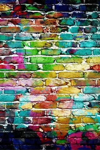 Цветная стена