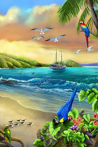Paradise Awaits: A Trop..