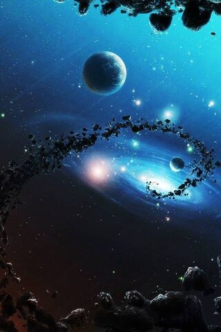 Cosmic Whirl: Journey Through the Universe 🌌✨