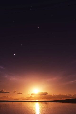 Golden Horizon: A Sunse..