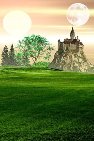 Mystical Castle at Dusk 🌅🏰